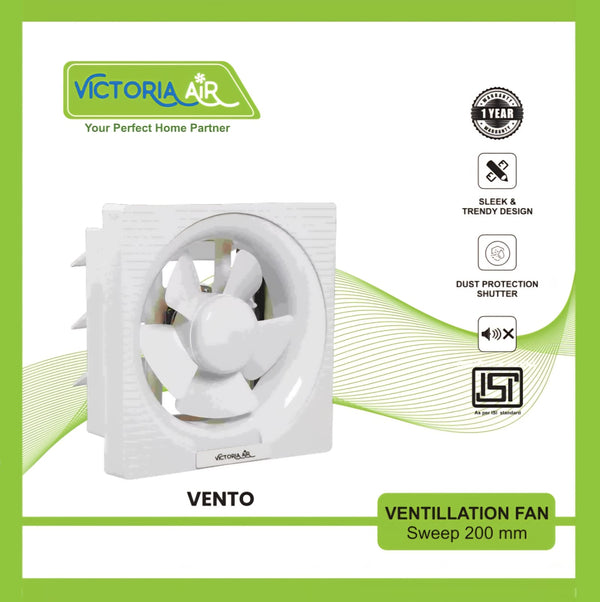 VICTORIA AIR VENTILLATION FAN VENTO